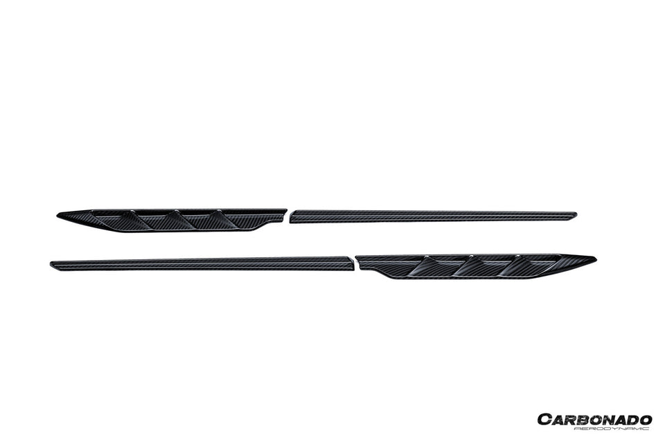 2020-2026 Ferrari ROMA Msy Style Autoclave Carbon Fiber Front Fender Trims