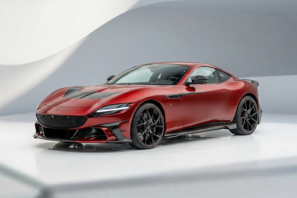 2020-2026 Ferrari ROMA Msy Style Autoclave Carbon Fiber Side Skirts