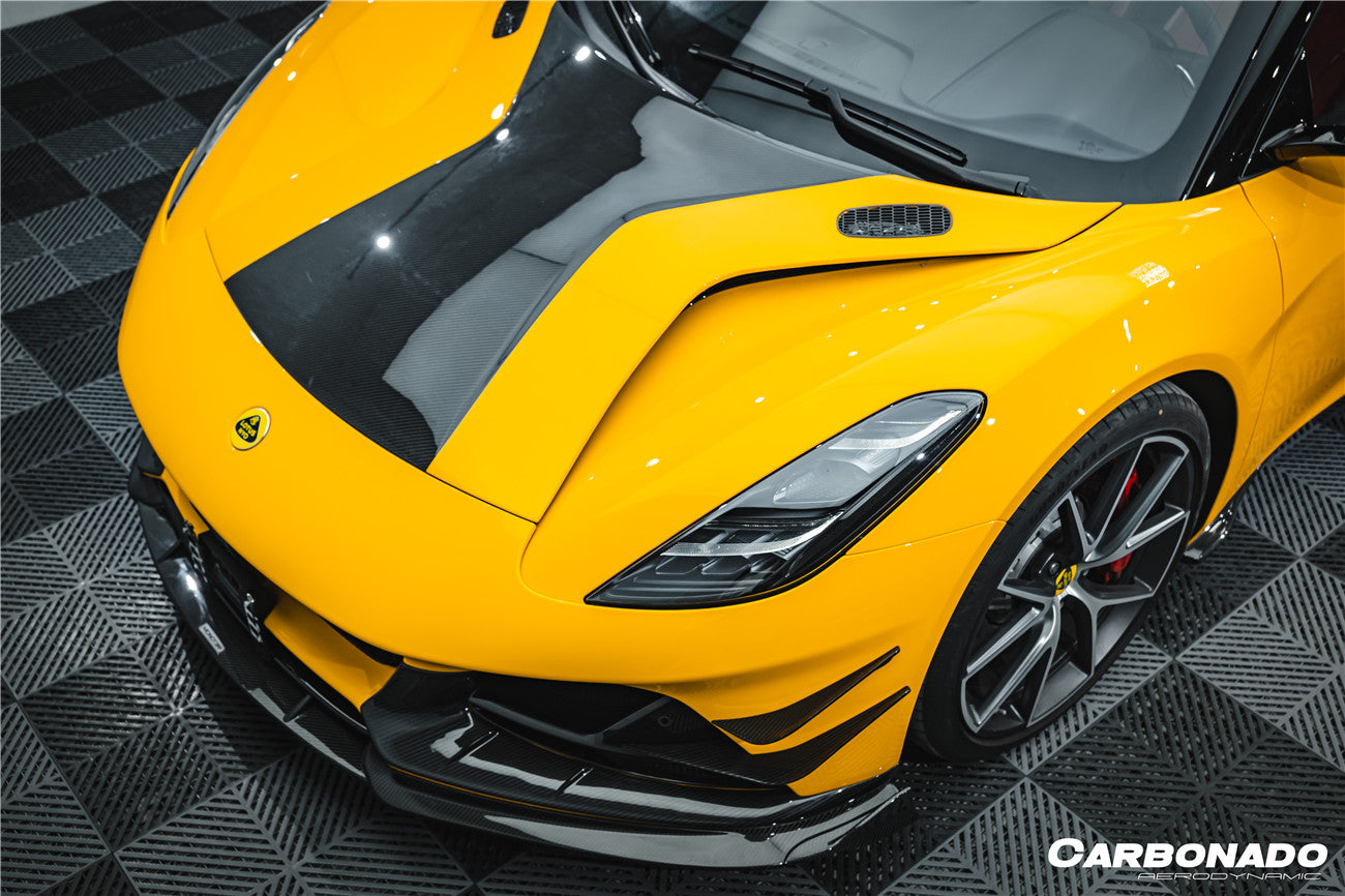2021-2024 Lotus Emira NYO MNK Style Dry Carbon Fiber Front Bumper