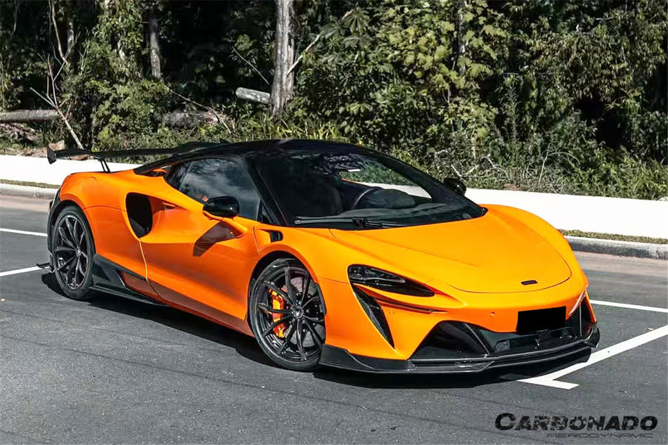 2023-UP McLaren Artura Coupe | Spider AM Style Autoclave Carbon Fiber Front Lip