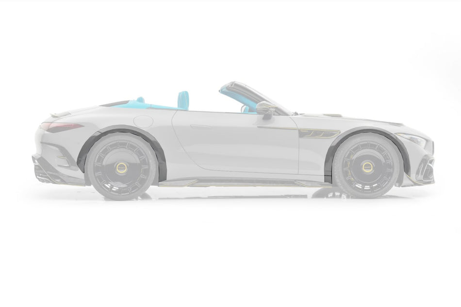 2022-2026 Mercedes Benz R232 Autoclave Carbon Fiber Fender Flare Carbonado (MSY) Fits: SL55 4MATIC, SL63 4MATIC, SL63 SE Performance