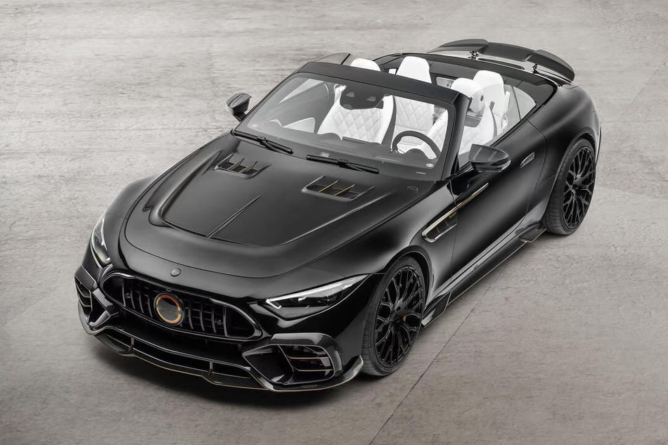 2022-2026 Mercedes Benz R232 Autoclave Carbon Fiber Hood Carbonado (MSY) Fits:  SL43, SL55 4MATIC, SL63 4MATIC, SL63 SE Performance