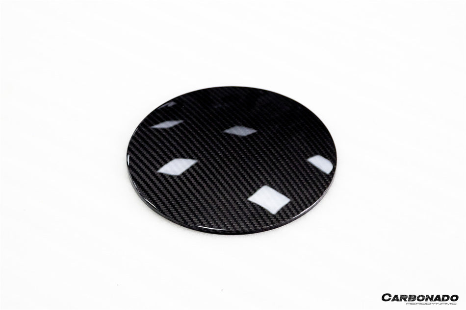 2022-2026 Mercedes Benz R232 Autoclave Carbon Fiber Logo Cover Carbonado (MSY) Fits: SL55 4MATIC, SL63 4MATIC, SL63 SE Performance