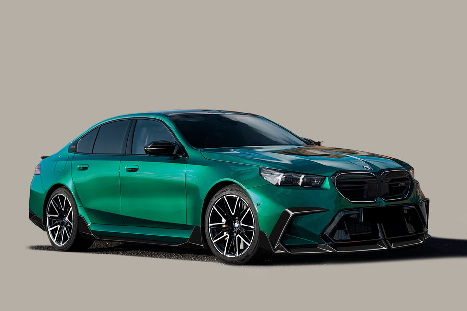 2024-UP BMW G90 M5 AD Style Autoclave Carbon Fiber Side Skirts