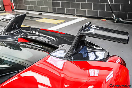 2015-2019 Ferrari 488 GTB MSY Style Trunk Wing Spoiler - Carbonado