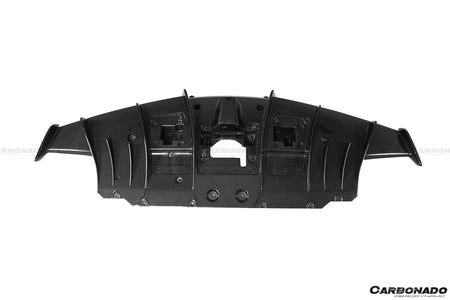 2018-2020 Ferrari 488 Pista OEM Style Carbon Fiber Rear Diffuser - Carbonado Aero