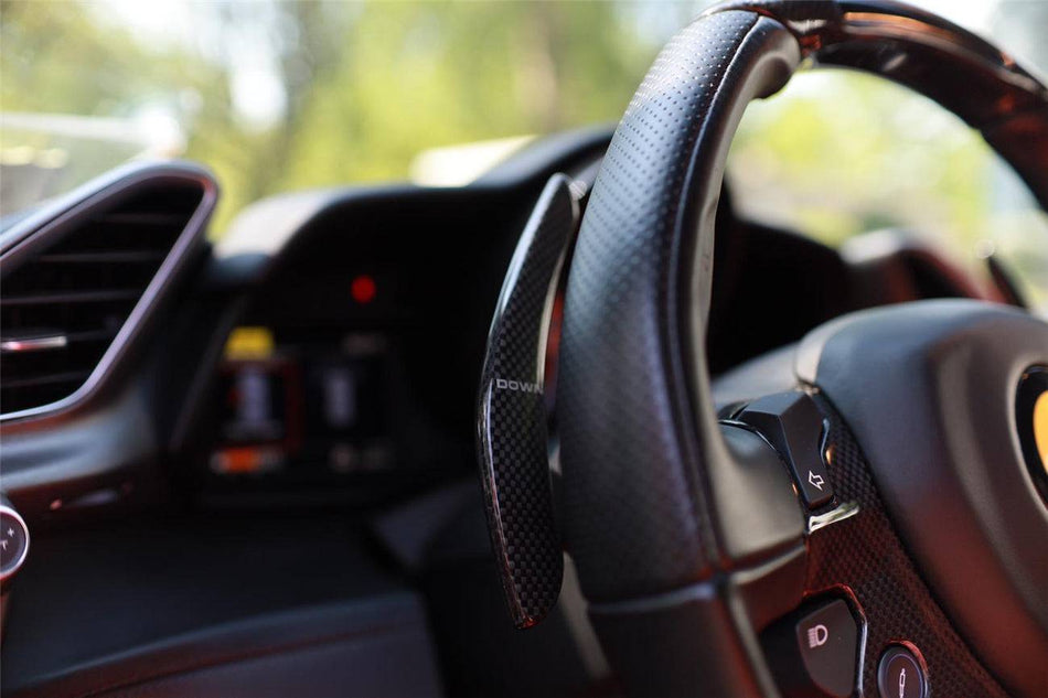 2015-2020 Ferrari 488 GTB Spyder OE Style Dry Carbon Fiber shift paddle