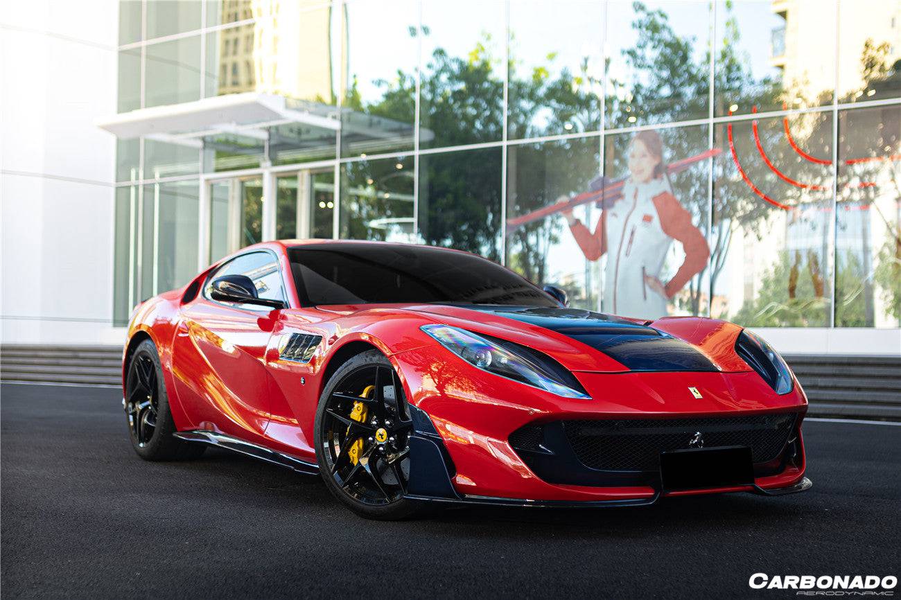 2018-UP Ferrari 812 Superfast & GTS MSY Style DRY Carbon Fiber Fender - Carbonado