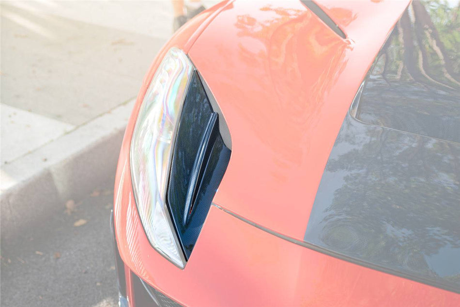 2018-UP Ferrari 812 Superfast /GTS MSY Style DRY Carbon Fiber HeadLights Air Vents