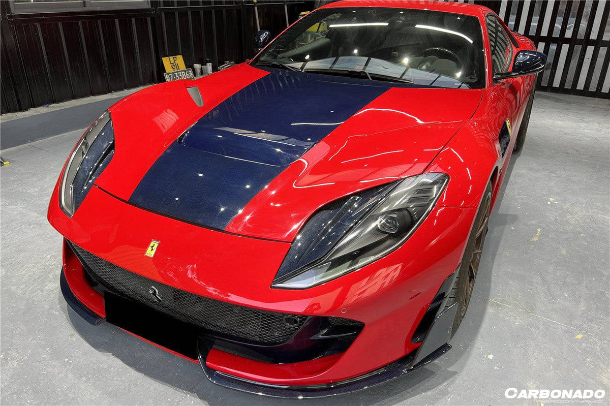 2018-UP Ferrari 812 Superfast /GTS MSY Style DRY Carbon Fiber HeadLights Air Vents - Carbonado Aero