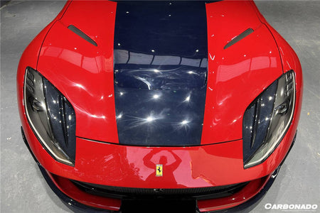 2018-UP Ferrari 812 Superfast /GTS MSY Style DRY Carbon Fiber HeadLights Air Vents - Carbonado Aero