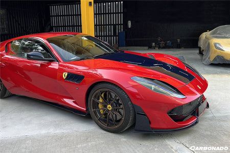 2018-UP Ferrari 812 Superfast /GTS MSY Style DRY Carbon Fiber Fender - Carbonado Aero