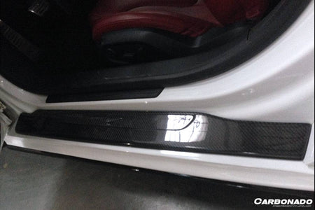 2006-2015 Audi R8 Coupe/Spyder Carbon Door Sills Steps Cover - Carbonado