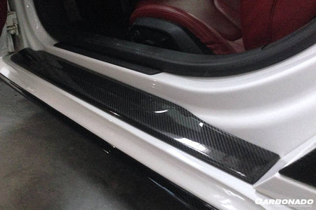 2006-2015 Audi R8 Coupe/Spyder Carbon Door Sills Steps Cover - Carbonado Aero