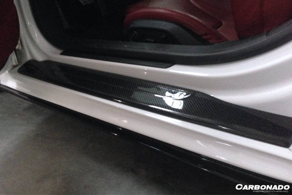 2006-2015 Audi R8 Coupe/Spyder Carbon Door Sills Steps Cover - Carbonado Aero