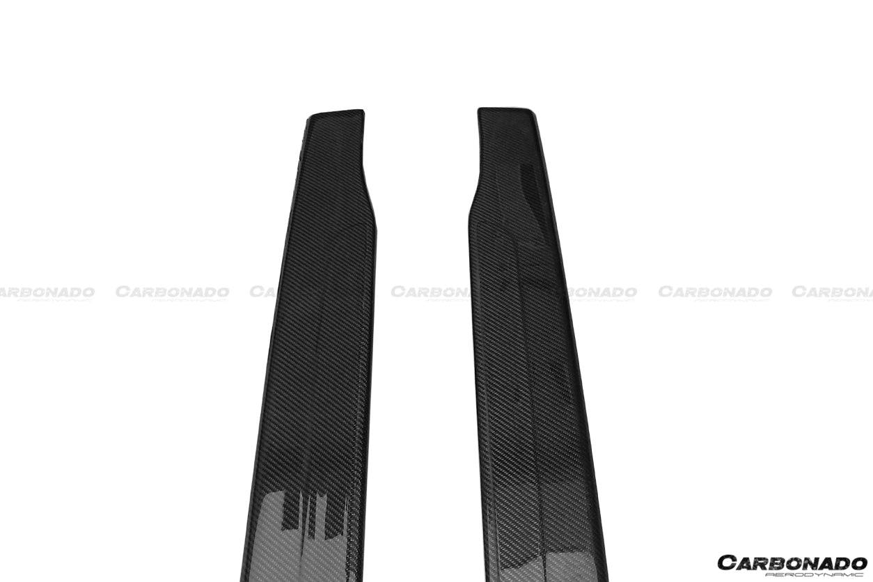 2006-2015 Audi R8 Coupe/Spyder Carbon Door Sills Steps Cover - Carbonado Aero