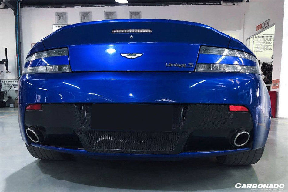 2011-2017 Aston Martin V8 Vantage S Carbon Fiber Rear Diffuser - Carbonado