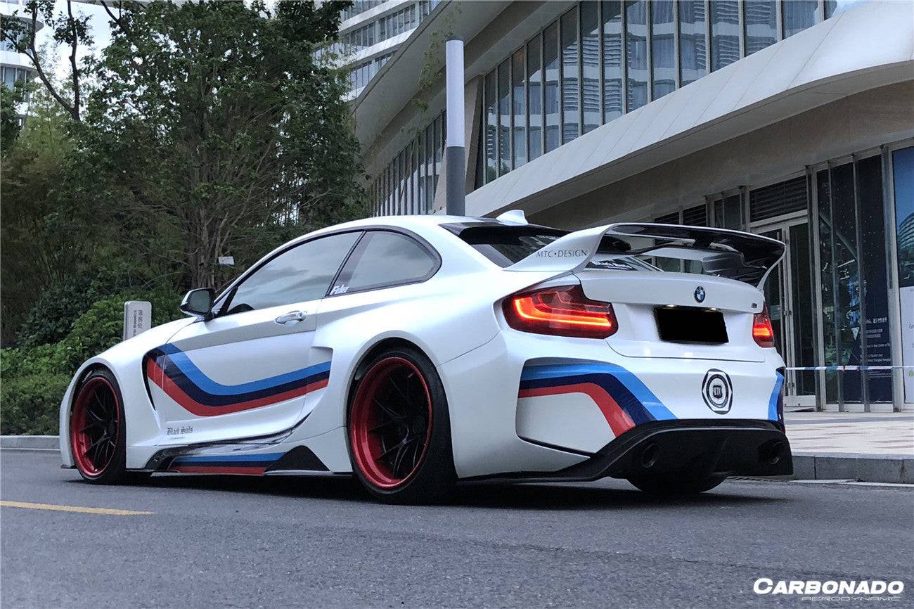 2014-2019 BMW 2 Series F22 VR Style Partial Carbon Fiber Wide Body Full ...