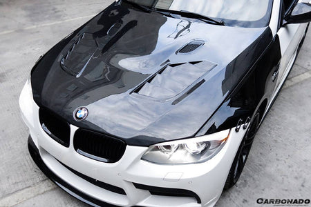 2011-2013 BMW 3Series E92/E93 LCI SIB Style Carbon Fiber Hood - Carbonado Aero