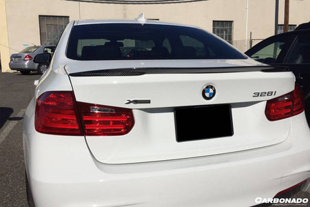 2013-2019 BMW 3 Series F30 MP Style Carbon Fiber Trunk Spoiler - Carbonado Aero
