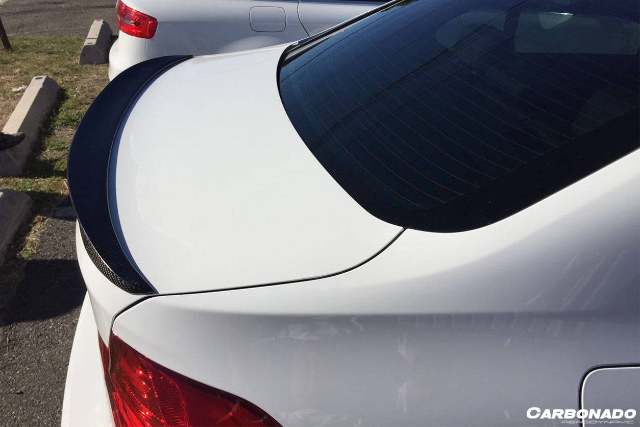 2013-2019 BMW 3 Series F30 MP Style Carbon Fiber Trunk Spoiler - Carbonado Aero