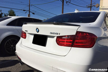 2013-2019 BMW 3 Series F30 MP Style Carbon Fiber Trunk Spoiler - Carbonado Aero