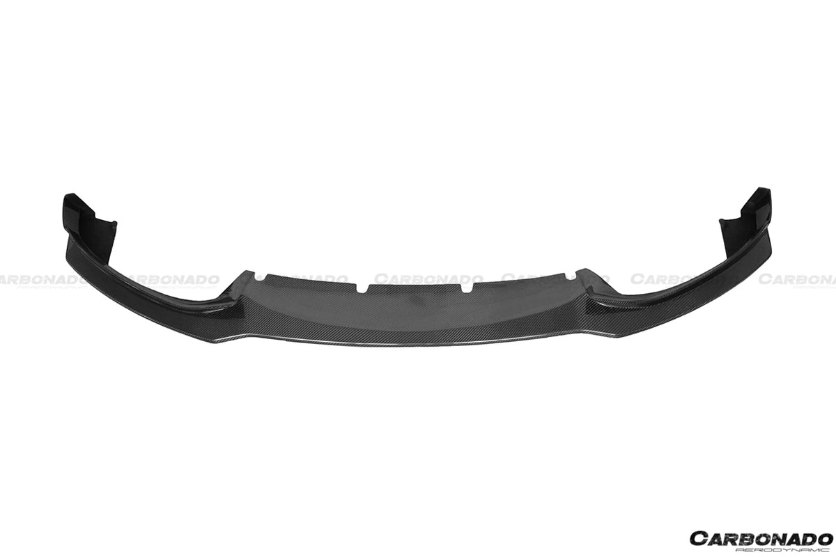 2014-2017 BMW 4 Series F32 F33 M Sport ECC Style Carbon Fiber Front Lip - Carbonado Aero