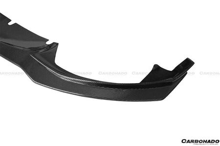 2014-2017 BMW 4 Series F32 F33 M Sport ECC Style Carbon Fiber Front Lip - Carbonado Aero