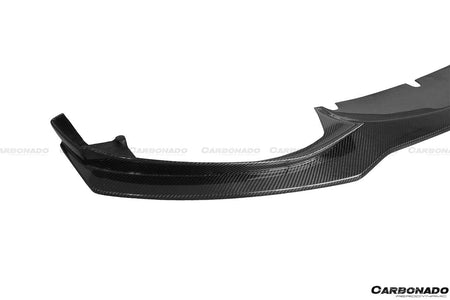 2014-2017 BMW 4 Series F32 F33 M Sport ECC Style Carbon Fiber Front Lip - Carbonado Aero