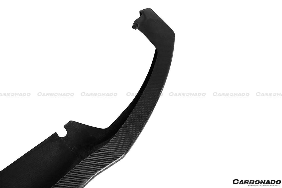 2014-2017 BMW 4 Series F32 F33 M Sport ECC Style Carbon Fiber Front Lip - Carbonado Aero