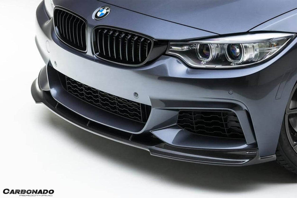 2014-2017 BMW 4 Series F32 F33 F36 M Sport VRS Style Carbon Fiber Front Lip