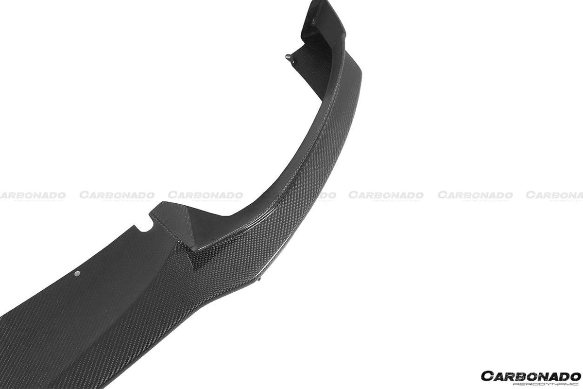 2017-2019 BMW 5 Series G30 G38 M-TECH ECC Style Carbon Fiber Front Lip - Carbonado Aero