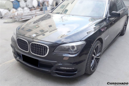 2009-2015 BMW 7 Series F01 F02 WD Style Front Bumper w/ led - Carbonado Aero