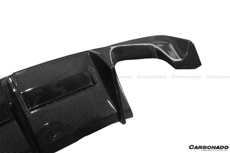 2008-2013 BMW E82 E88 1M RZ Style Carbon FIber Rear Lip/Diffuser - Carbonado Aero