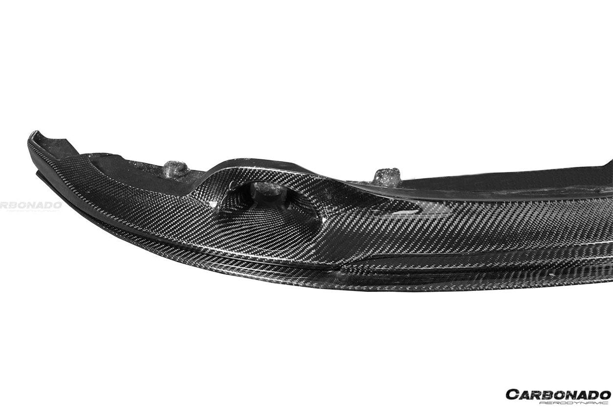 2008-2013 BMW E82 E88 1M RZ Style Carbon FIber Front Lip - Carbonado Aero