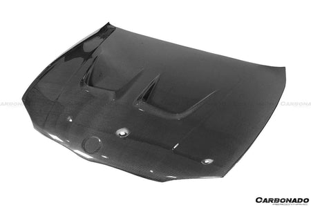 2008-2013 BMW E82 E88 1M 1 Series AP Style Carbon Fiber Hood - Carbonado Aero