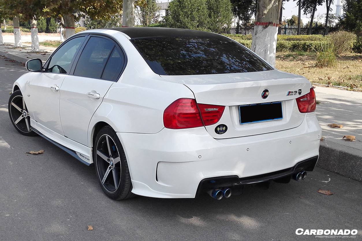 2006-2012 BMW 3 Series E90 1M Style Rear Bumper - Carbonado Aero
