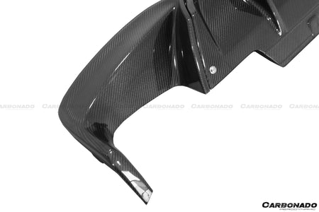 2012-2018 BMW F12 F13 M6 MP Style Carbon Fiber Rear Lip - Carbonado Aero