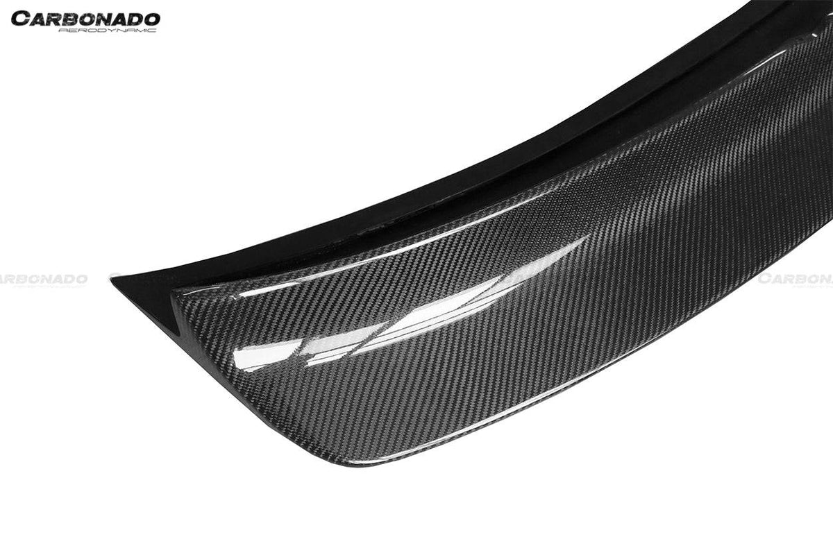 2014-2020 BMW F82 M4 Coupe DE Style Carbon Fiber Trunk Spoiler - Carbonado Aero
