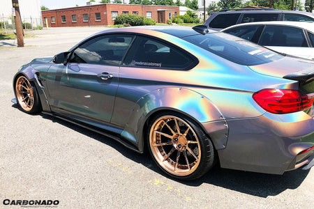 2014-2020 BMW F82/F83 M4 DE Style Partial Carbon Fiber Aero - Full Kit - Carbonado Aero