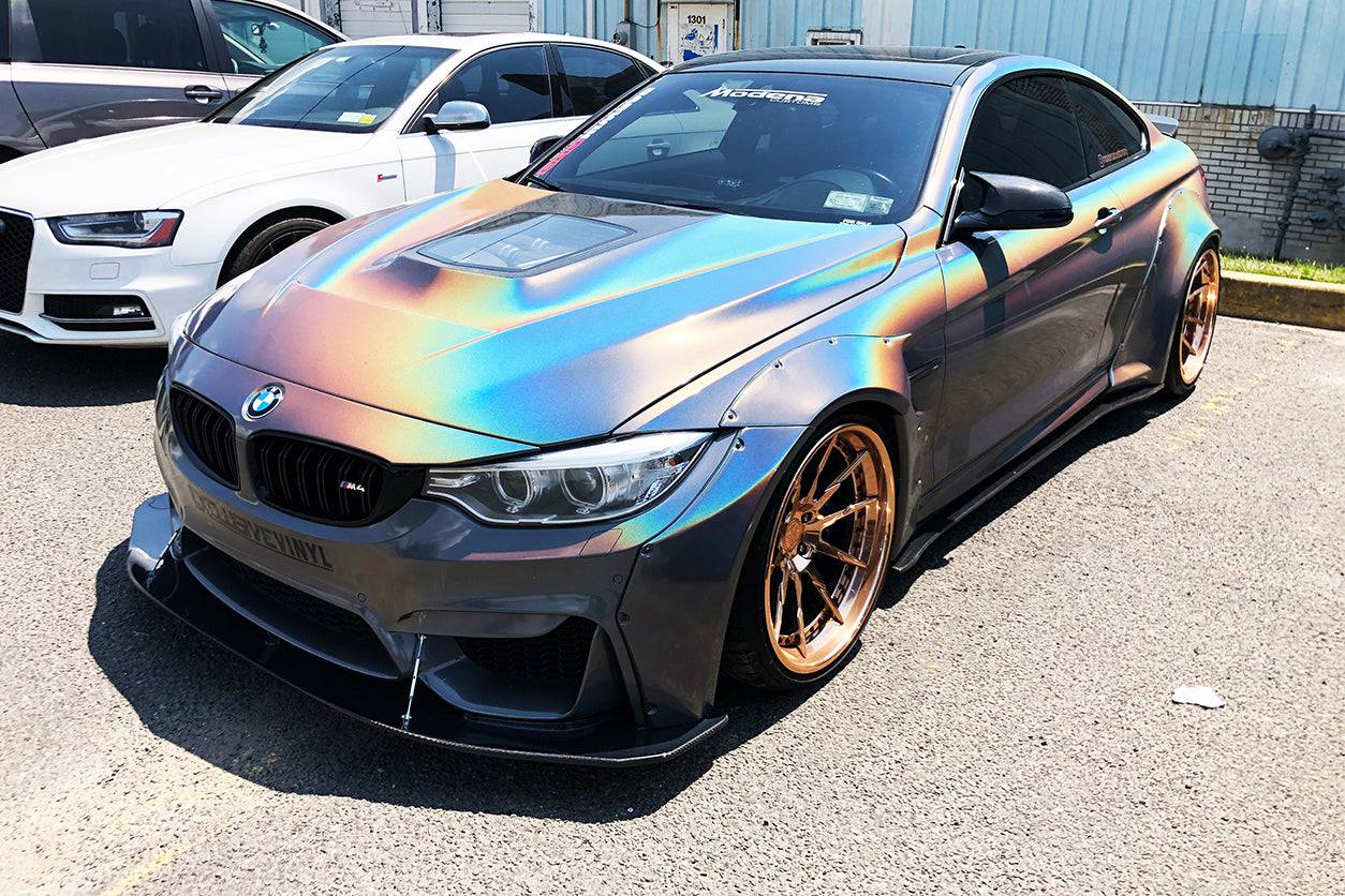 2014-2020 BMW F82/F83 M4 DE Style Partial Carbon Fiber Aero - Full Kit - Carbonado Aero