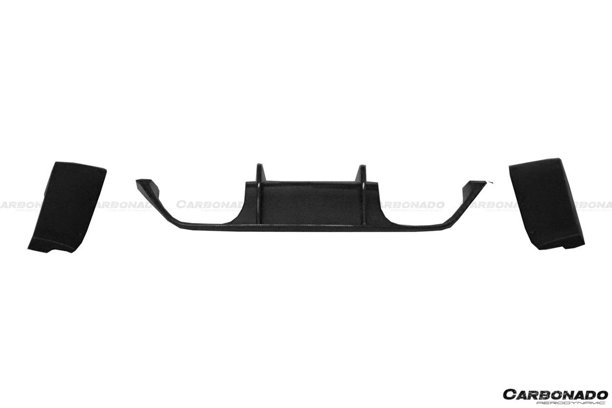 2014-2020 BMW F82/F83 M4 DE Style Partial Carbon Fiber Aero - Full Kit - Carbonado Aero