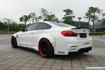2014-2020 BMW F82/F83 M4 DE Style Partial Carbon Fiber Aero - Full Kit - Carbonado Aero
