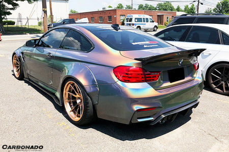 2014-2020 BMW F82/F83 M4 DE Style Partial Carbon Fiber Aero - Full Kit - Carbonado Aero