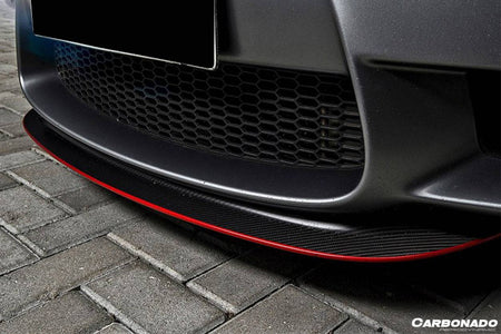 2008-2012 BMW M3 E90/E92/E93 CRT Style Carbon Fiber Lip - Carbonado Aero