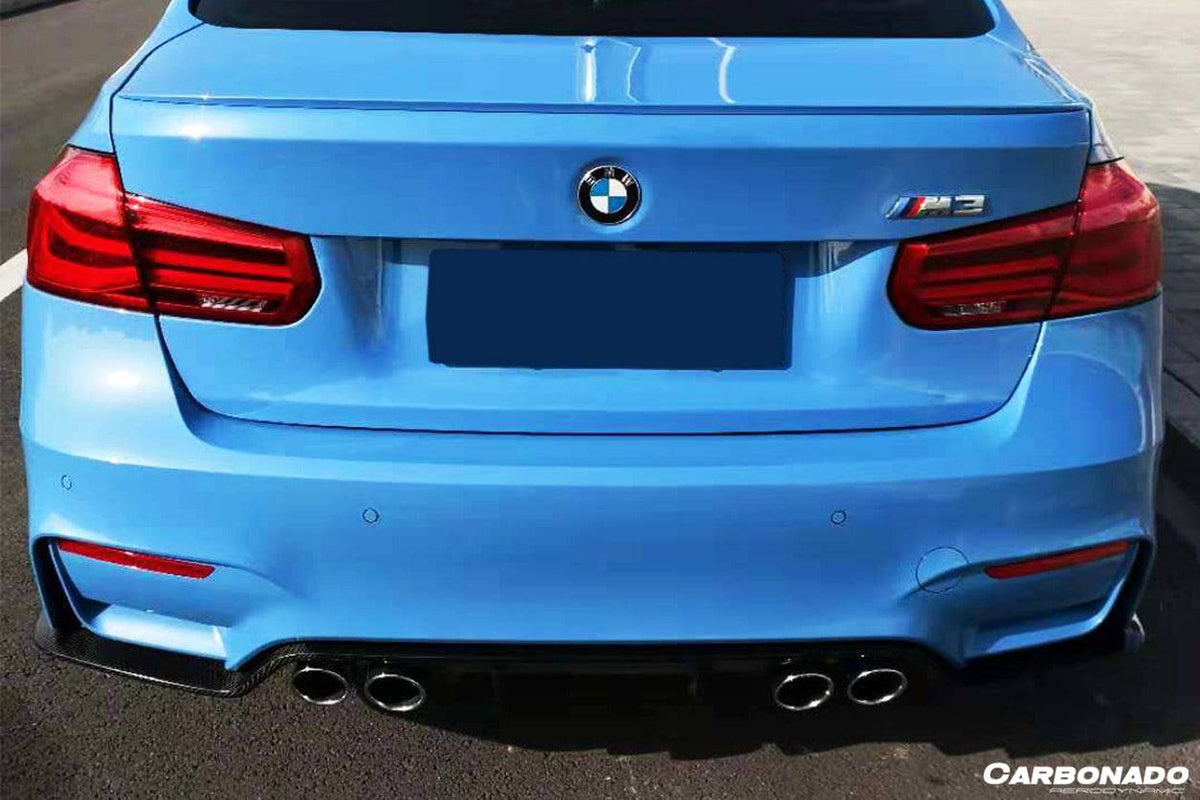 2014-2020 BMW M3 F80 M4 F82 D Style Rear Diffuser - Carbonado Aero