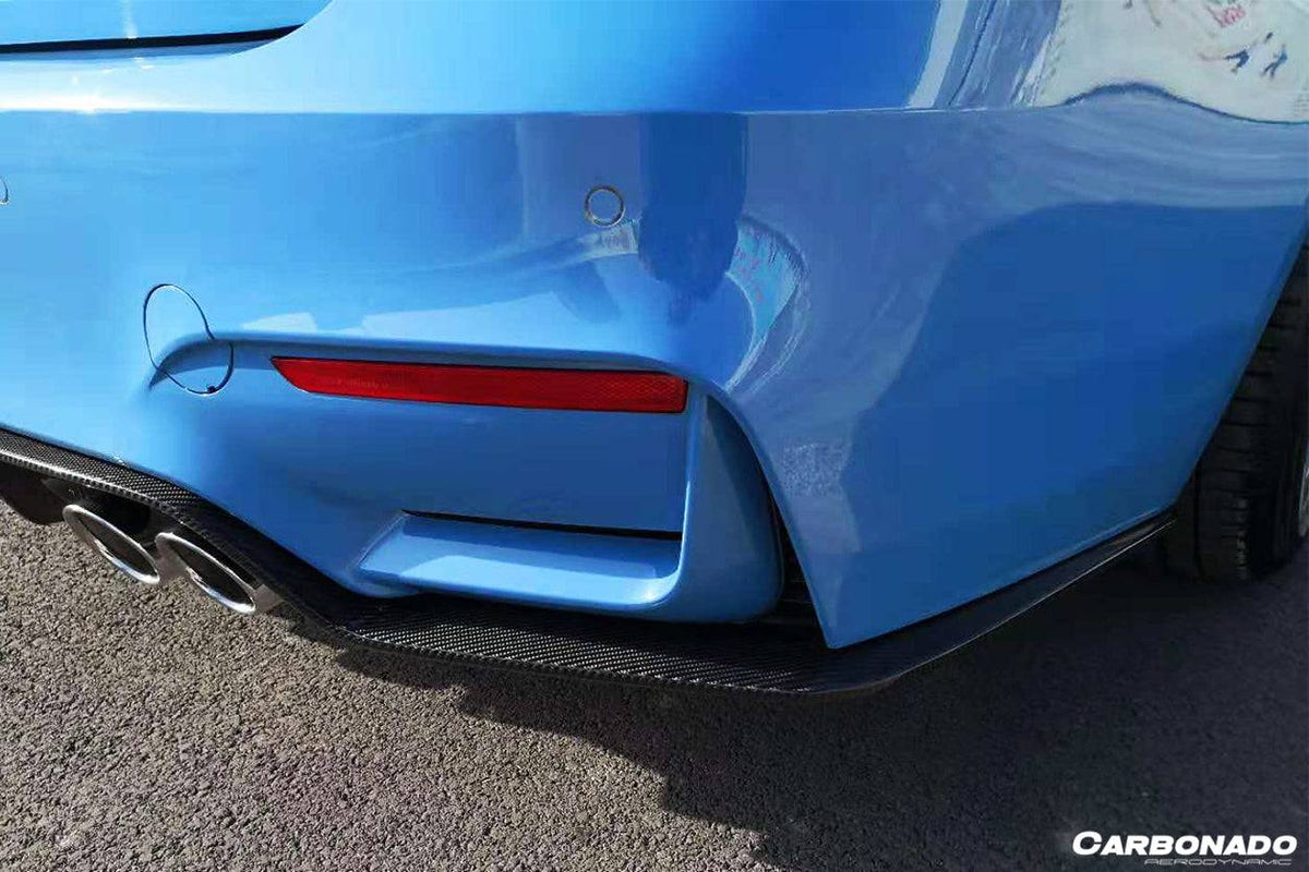 2014-2020 BMW M3 F80 M4 F82 D Style Rear Diffuser - Carbonado Aero