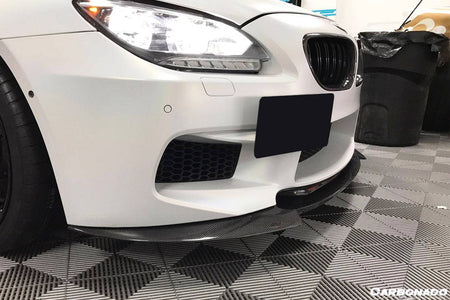 2013-2018 BMW M6 F12/F13/F06 VRS Style Carbon Fiber Front Lip - Carbonado