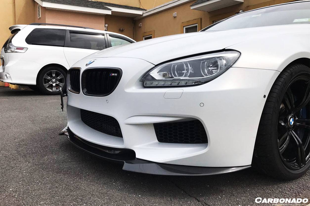 2013-2018 BMW M6 F12/F13/F06 VRS Style Carbon Fiber Front Lip - Carbonado Aero