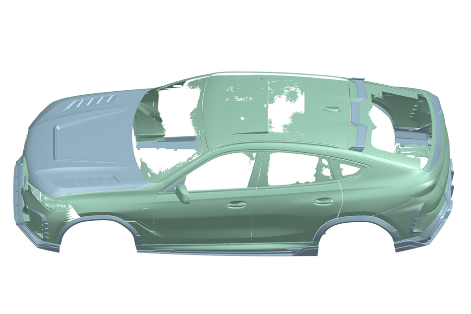 Alerón de maletero estilo Turbo Porsche 911 992 Carrera/S/4/4S/Cabriolet 2019-2023
